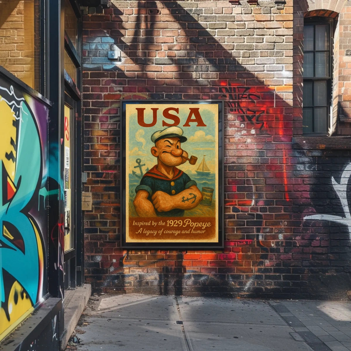 Popeye 1929 Art Poster POP-104
