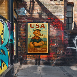 Popeye 1929 Art Poster POP-104