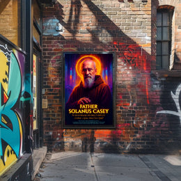 Father Solanus Casey Inspirational Religious Artwork Poster PosterGoat