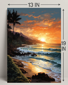 Sunset Serenity Poster