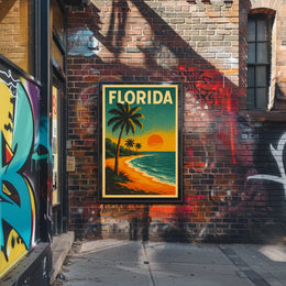 Florida Sunset Poster