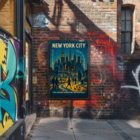 New York City The Never-Sleeping Metropolis Poster