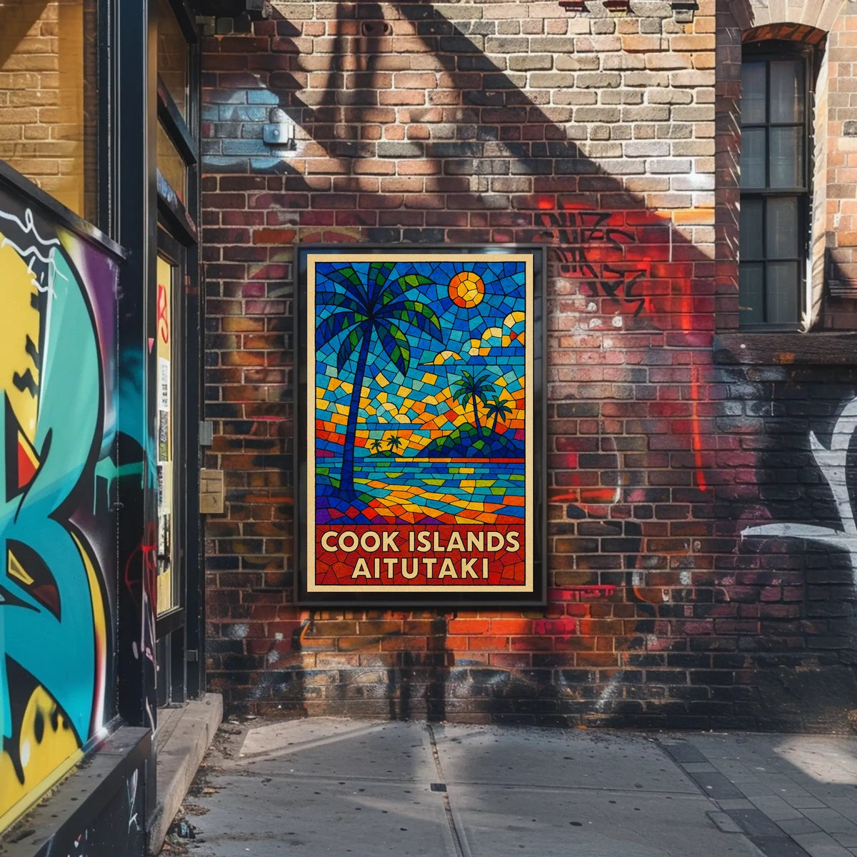 Cook Islands Aitutaki Paradise Poster