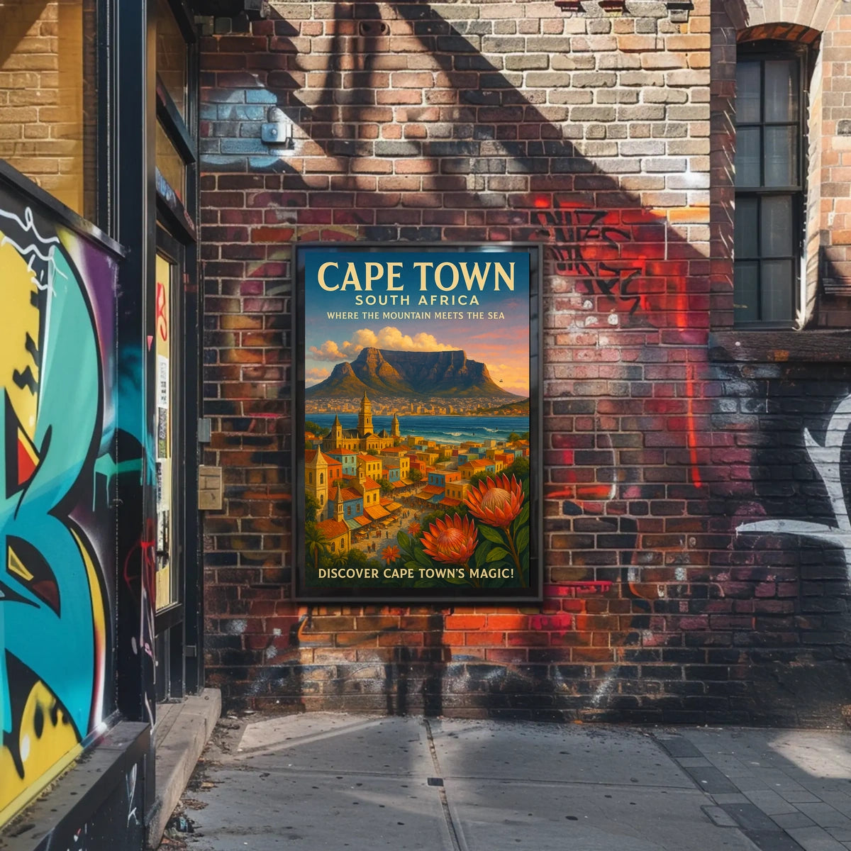 Discover Cape Towns Magic Poster