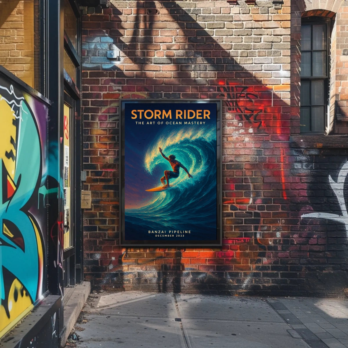 Storm Rider The Art of Ocean Mastery Poster