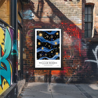 William Morris Cotton Prints Exhibition Poster