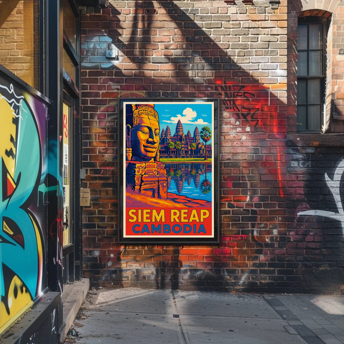 Siem Reap, Cambodia Poster