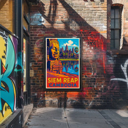 Siem Reap, Cambodia Poster