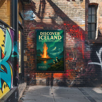 Discover Iceland Poster