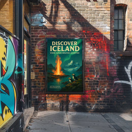Discover Iceland Poster