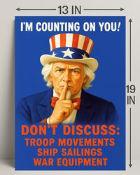I'm Counting on You! Poster PosterGoat