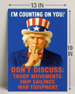 I'm Counting on You! Poster PosterGoat