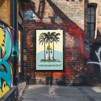 Tropical Sunrise Over Malang Poster PosterGoat