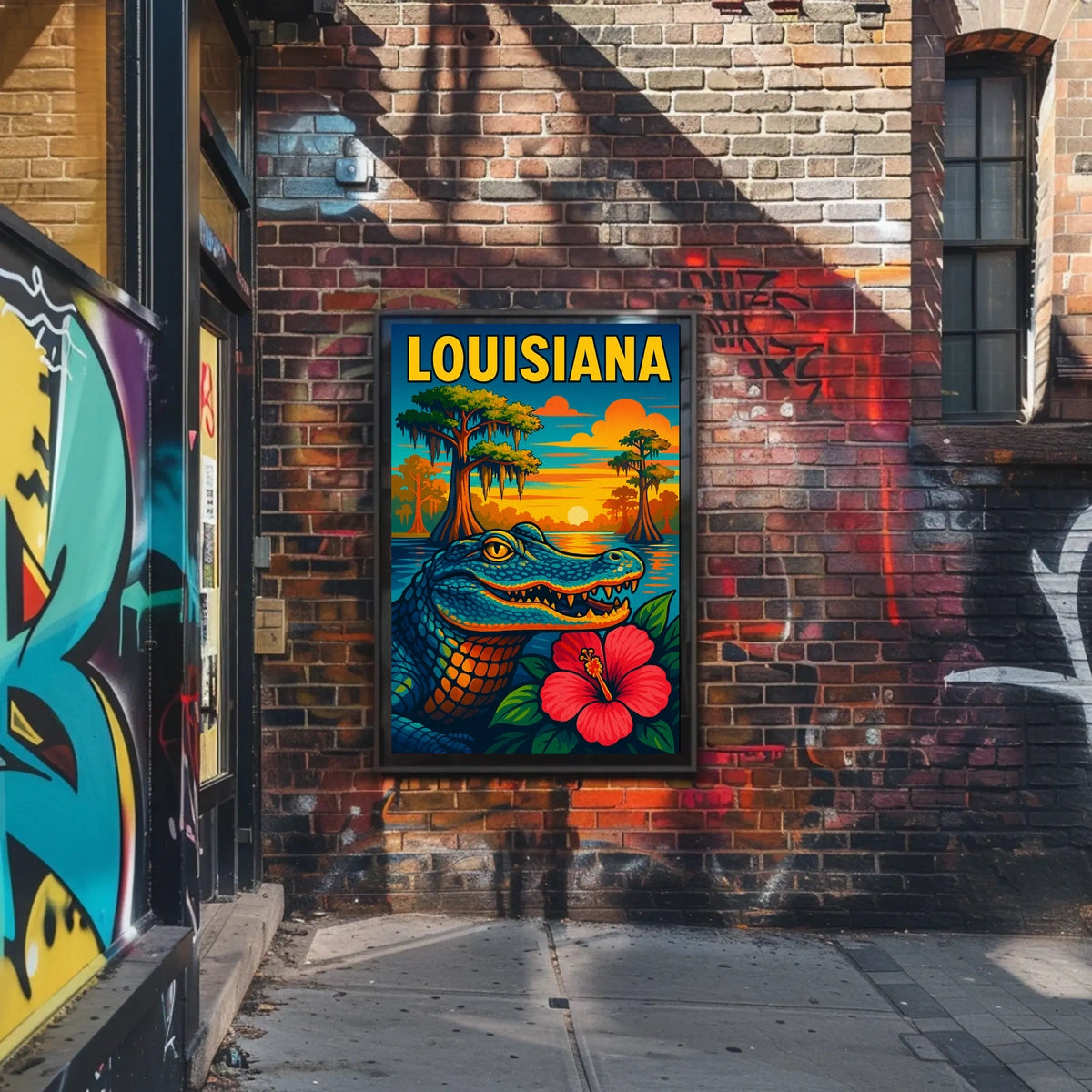 Louisiana Wildlife Poster