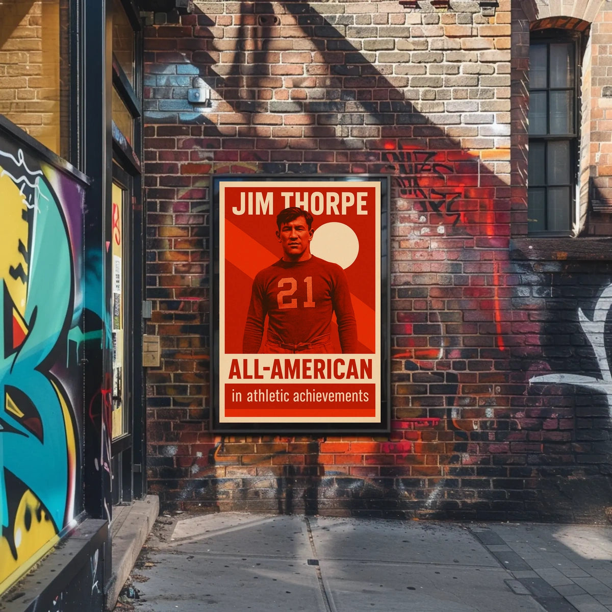 Jim Thorpe All-American Poster