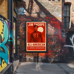 Jim Thorpe All-American Poster