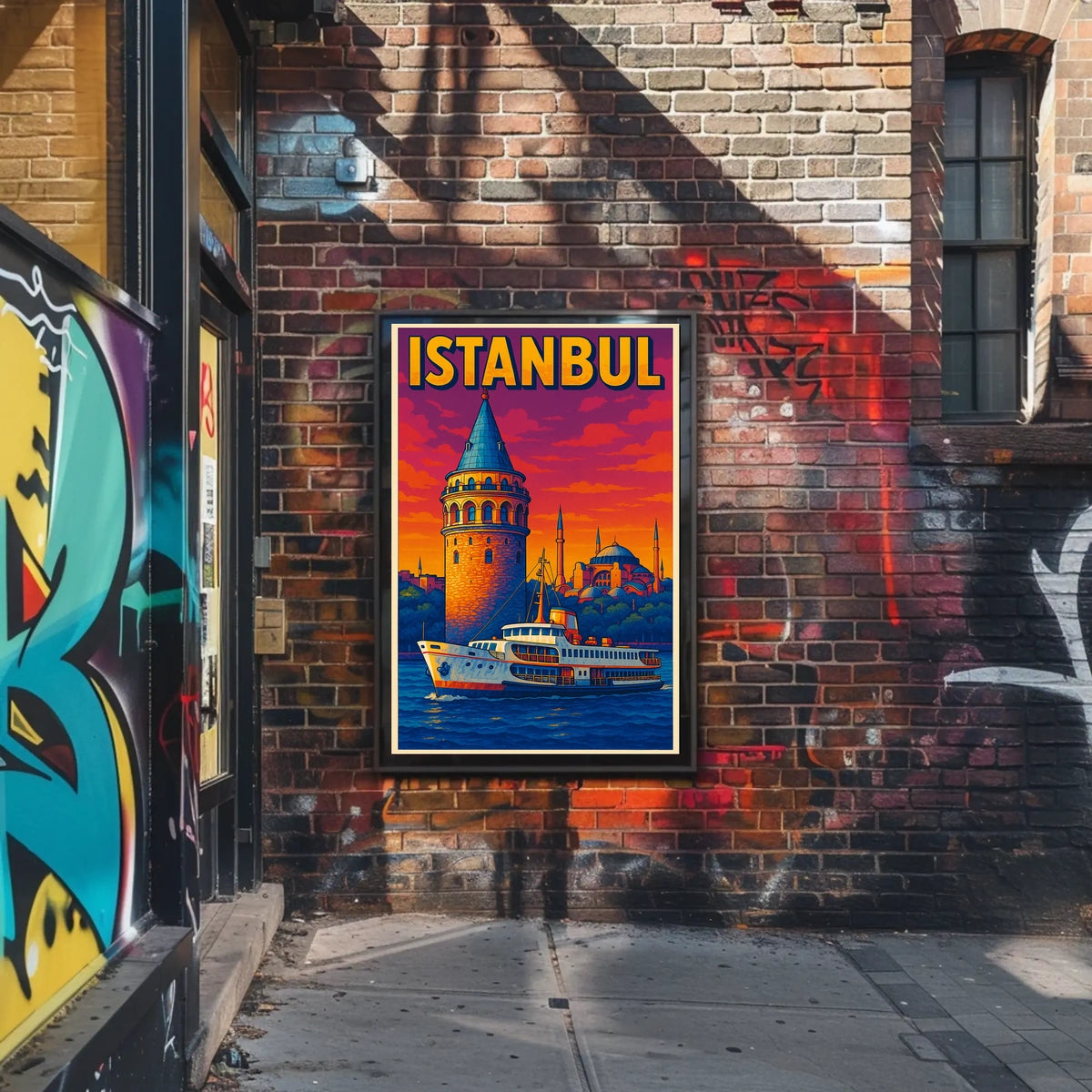 Istanbul A City of Timeless Beauty Poster