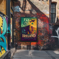 Fly To Ireland Wander In Color Poster