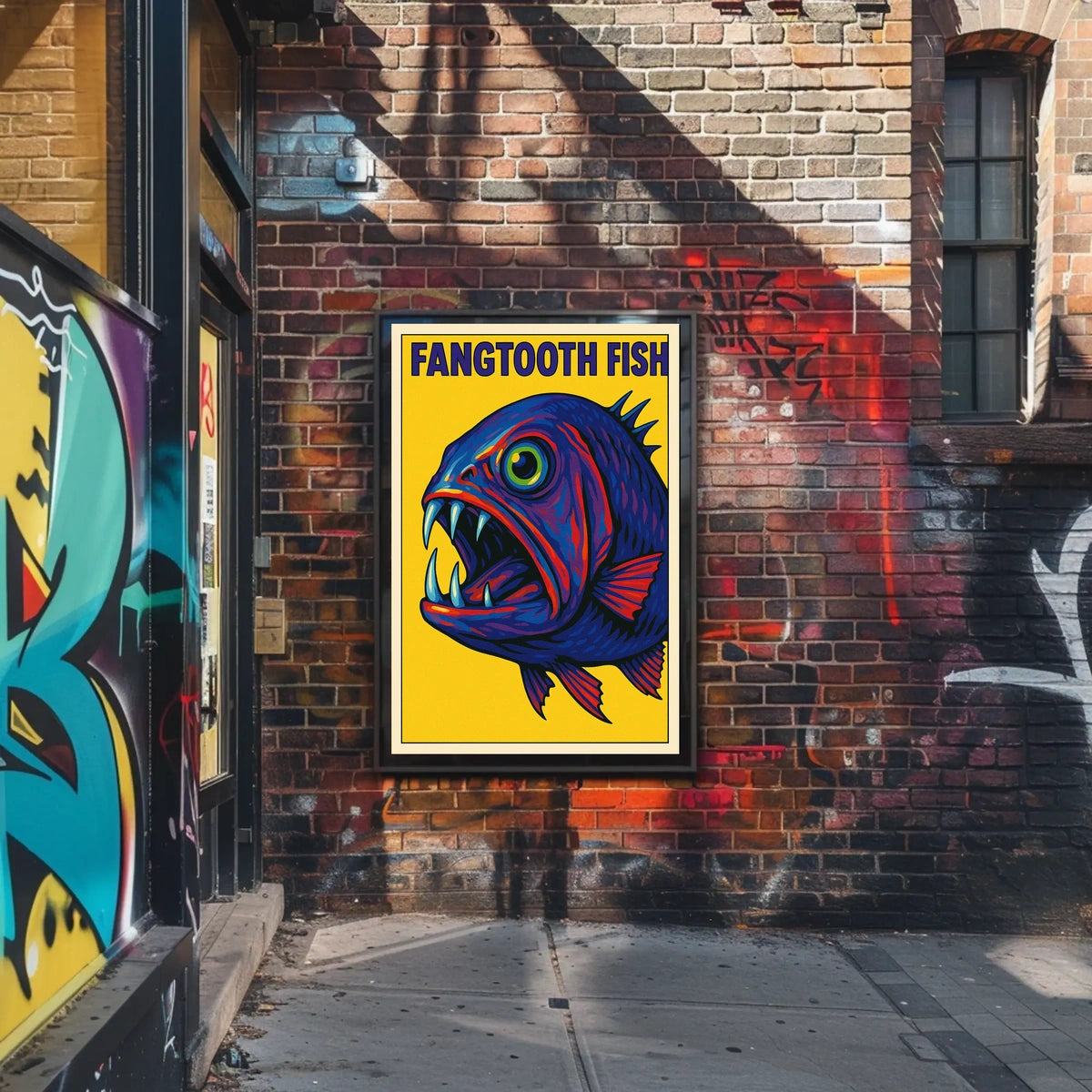 Fangtooth Fish Poster