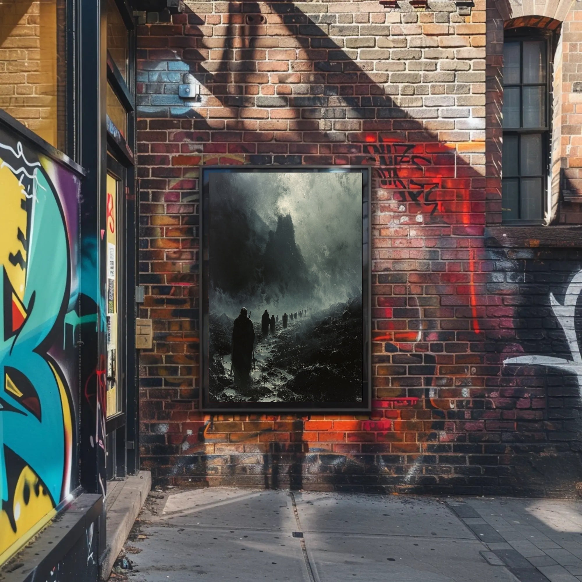 Journey Through the Shadows Wall Art Poster PosterGoat