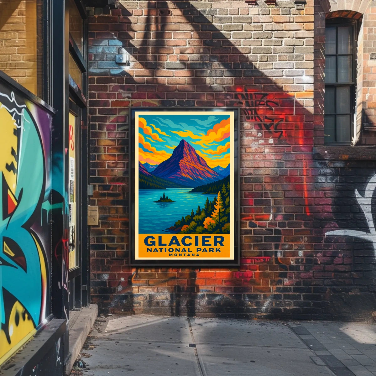 Glacier National Park Montana Poster