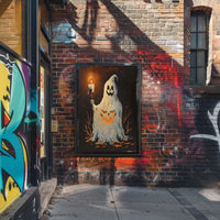 The Haunted Pumpkin Spirit Poster