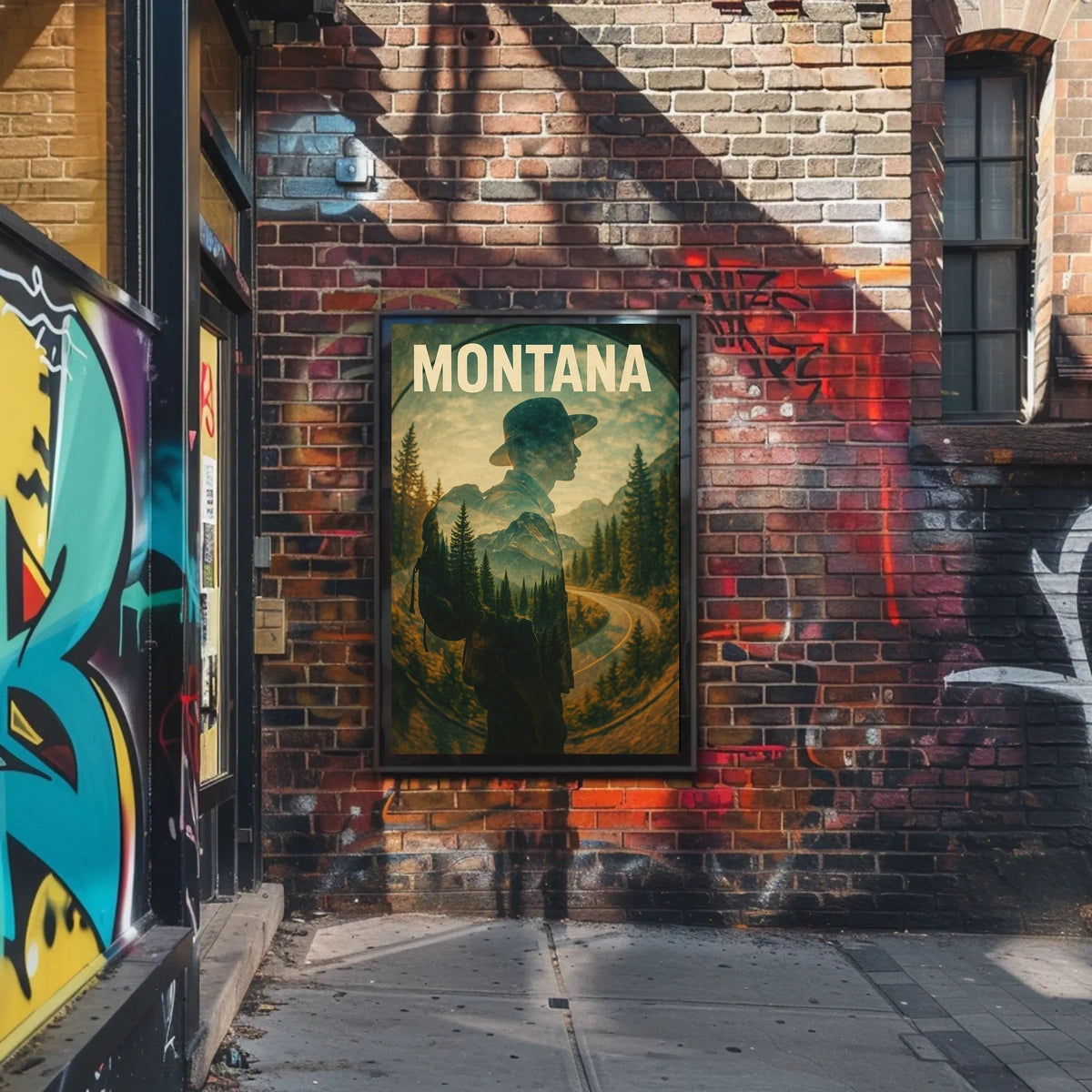 Montana Adventure Poster