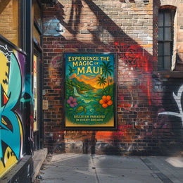 Experience the Magic of Maui Poster