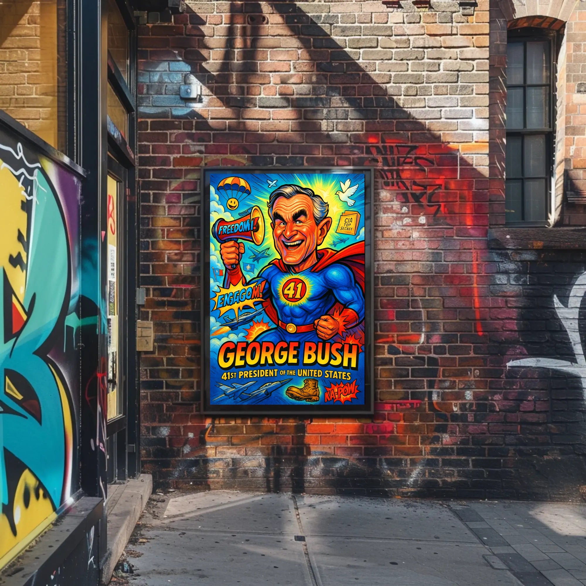 George Bush 41st President Poster PosterGoat