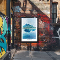 Mauritius Landscape Poster