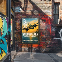 Martin B-26 Marauder Widowmaker Poster