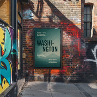 Washington A Tribute To The Evergreen Poster