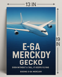 E-6A Mercury - Aviation Marvel Poster PosterGoat