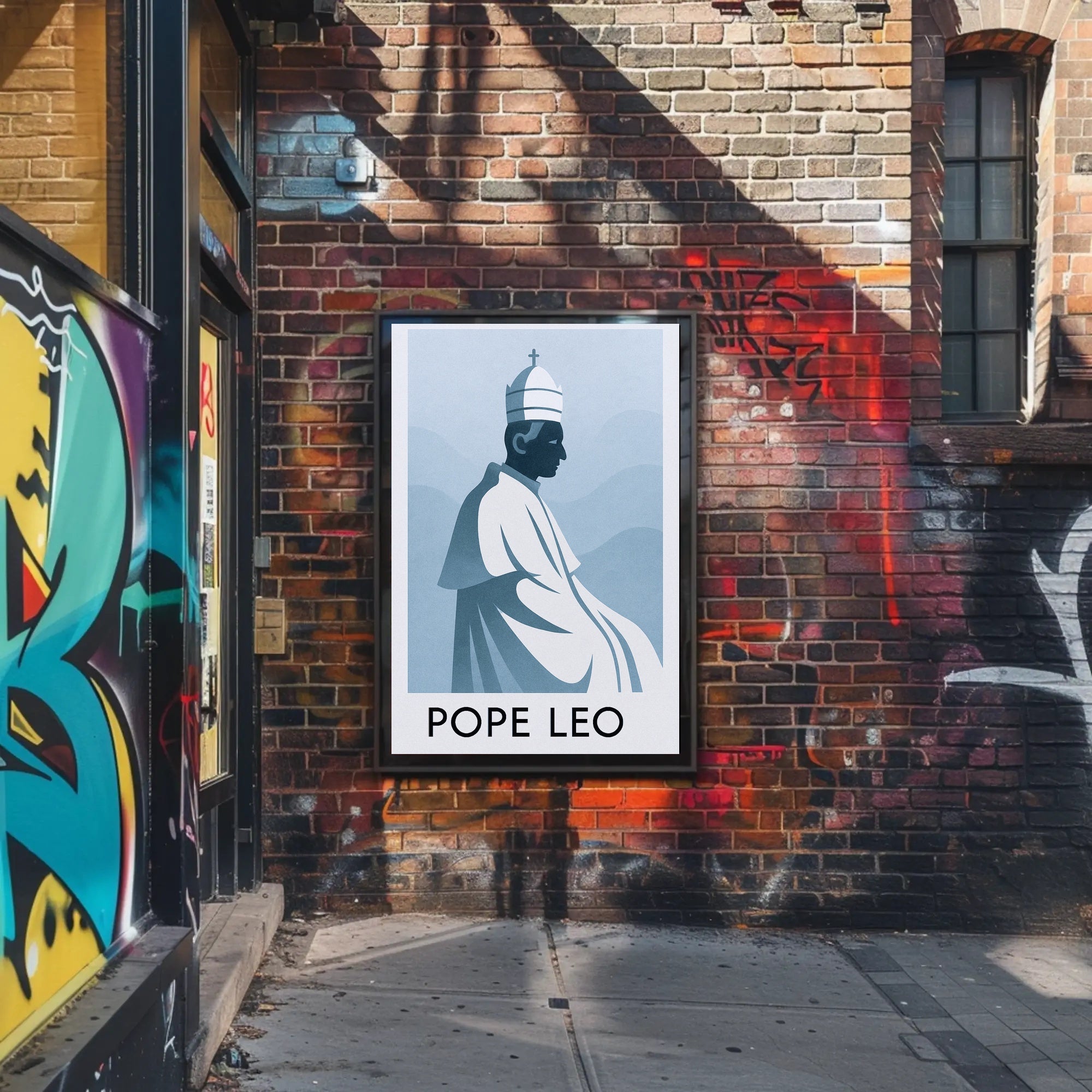 Pope Leo Poster PosterGoat