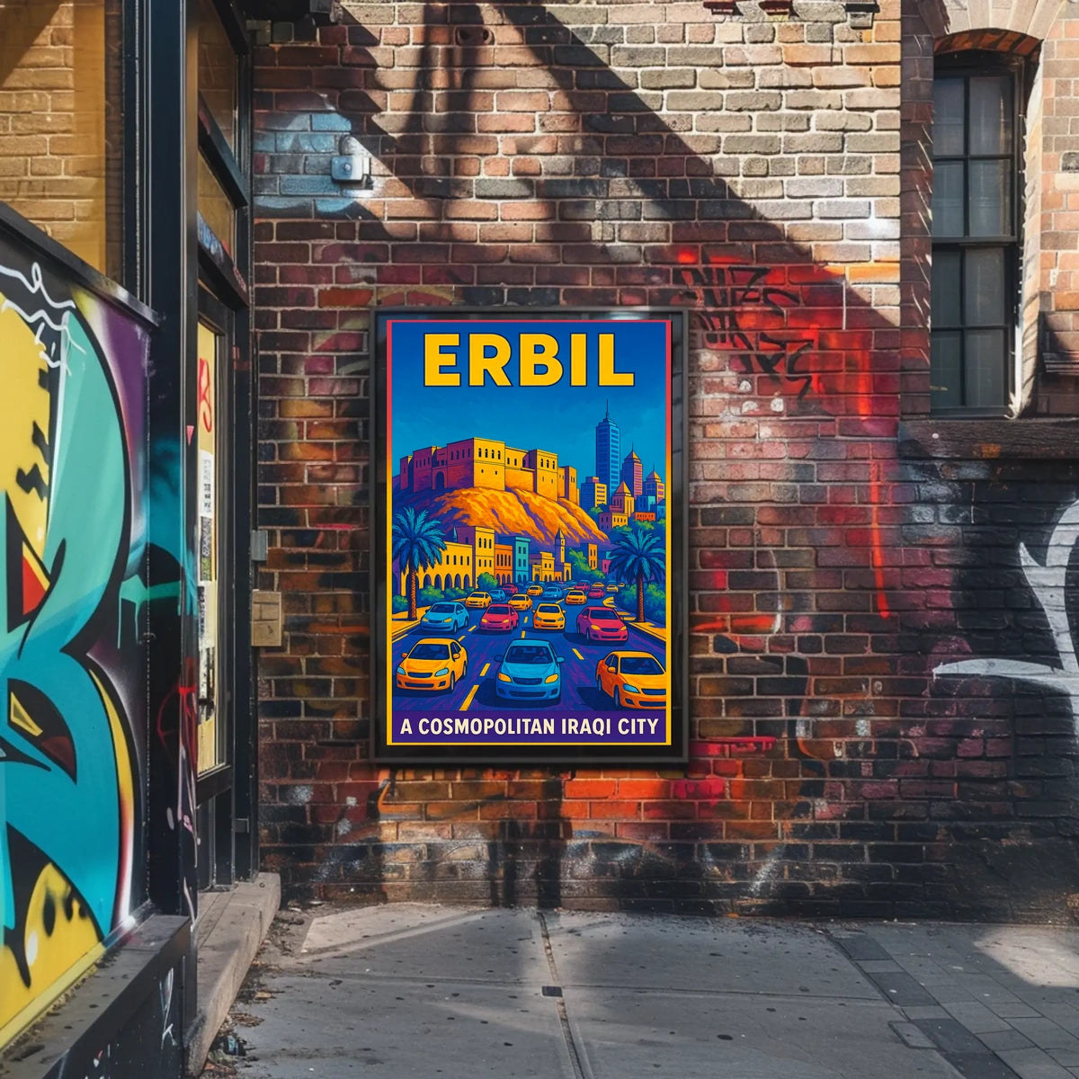 Erbil A Cosmopolitan Iraqi City Poster