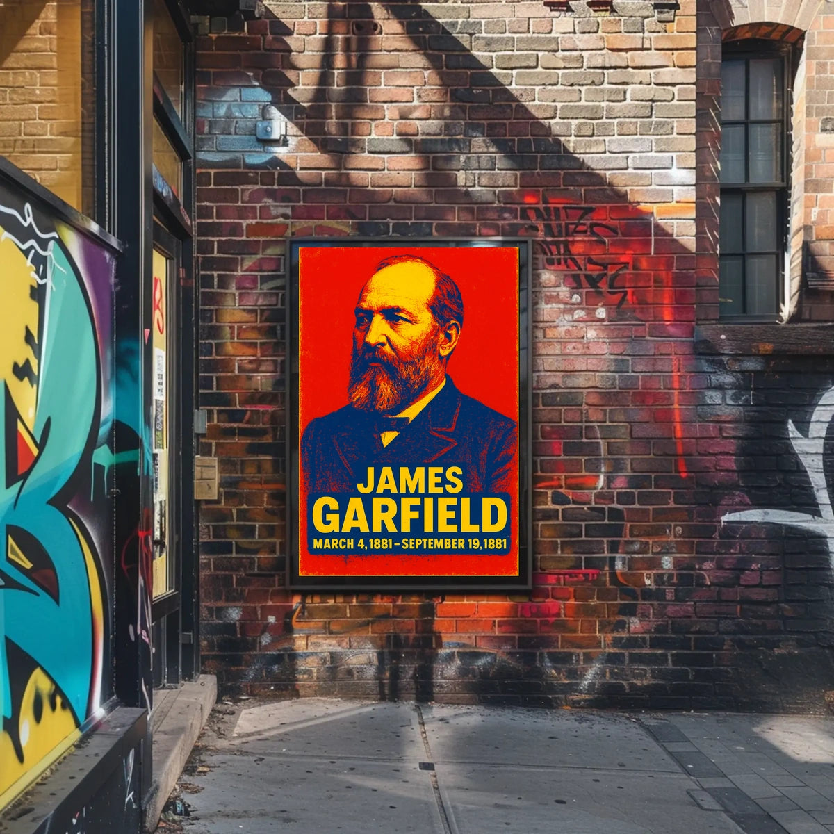 James Garfield Presidential Term Poster