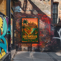 Los Angeles California Dreaming Poster