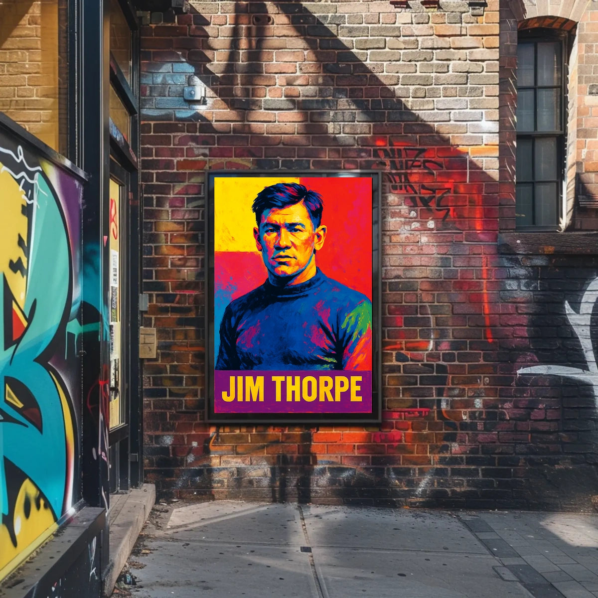 Jim Thorpe Tribute Poster