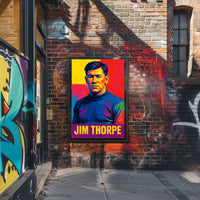 Jim Thorpe Tribute Poster