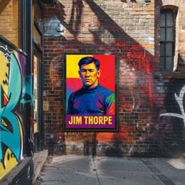 Jim Thorpe Tribute Poster