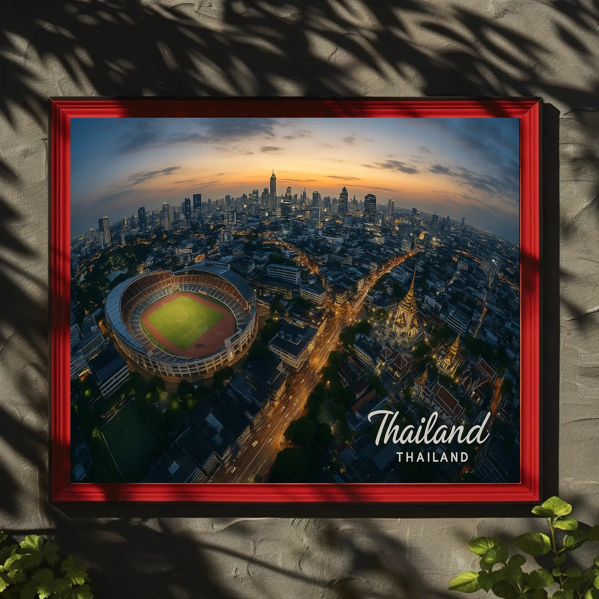 Thailand at Dusk Poster