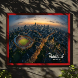 Thailand at Dusk Poster