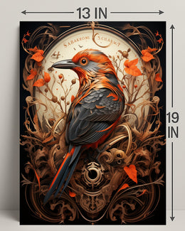 Enchanted Avian Artistry Poster