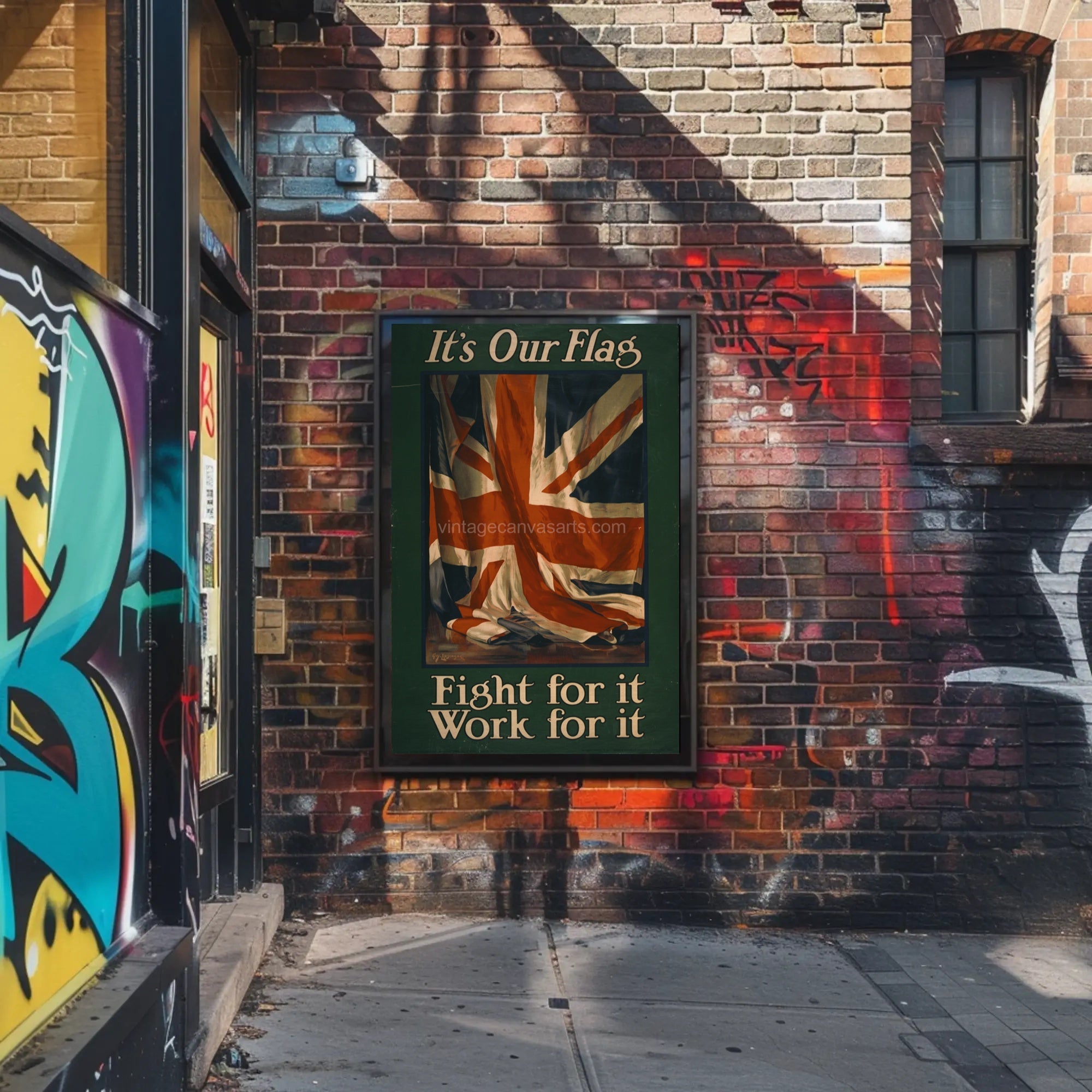 Patriotic Call to Action Poster PosterGoat