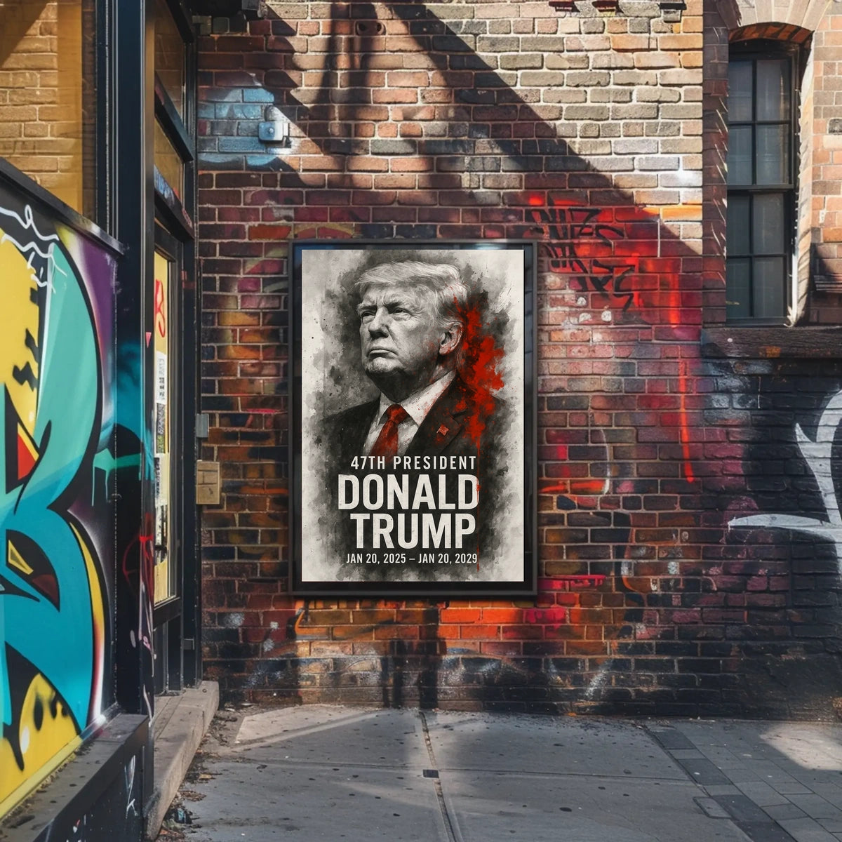 Donald Trump 47th President Poster