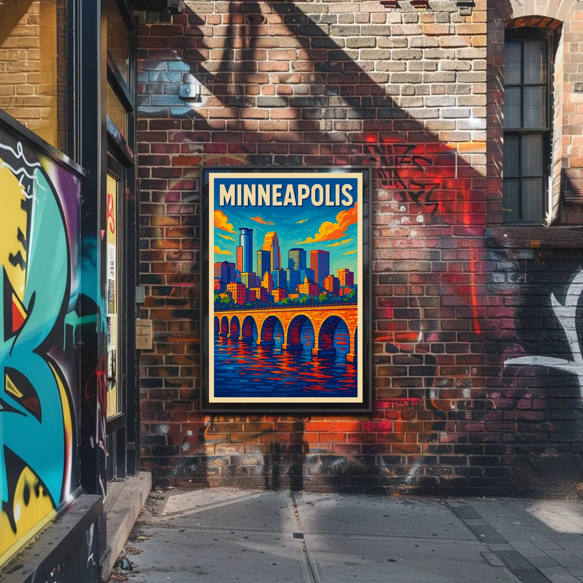 Minneapolis Skyline Poster