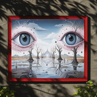Surrealistic Eyescape Dreamscape Wall Art - Abstract or Artistic Poster