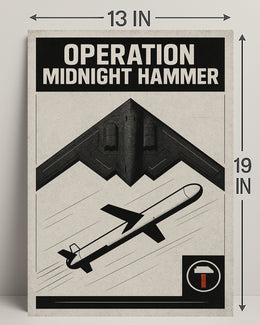 Operation Midnight Hammer Wall Art Print PosterGoat