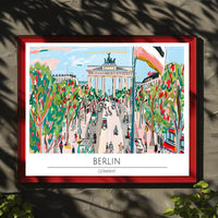 Vibrant Berlin Poster PosterGoat