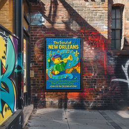 The Soul Of New Orleans Poster